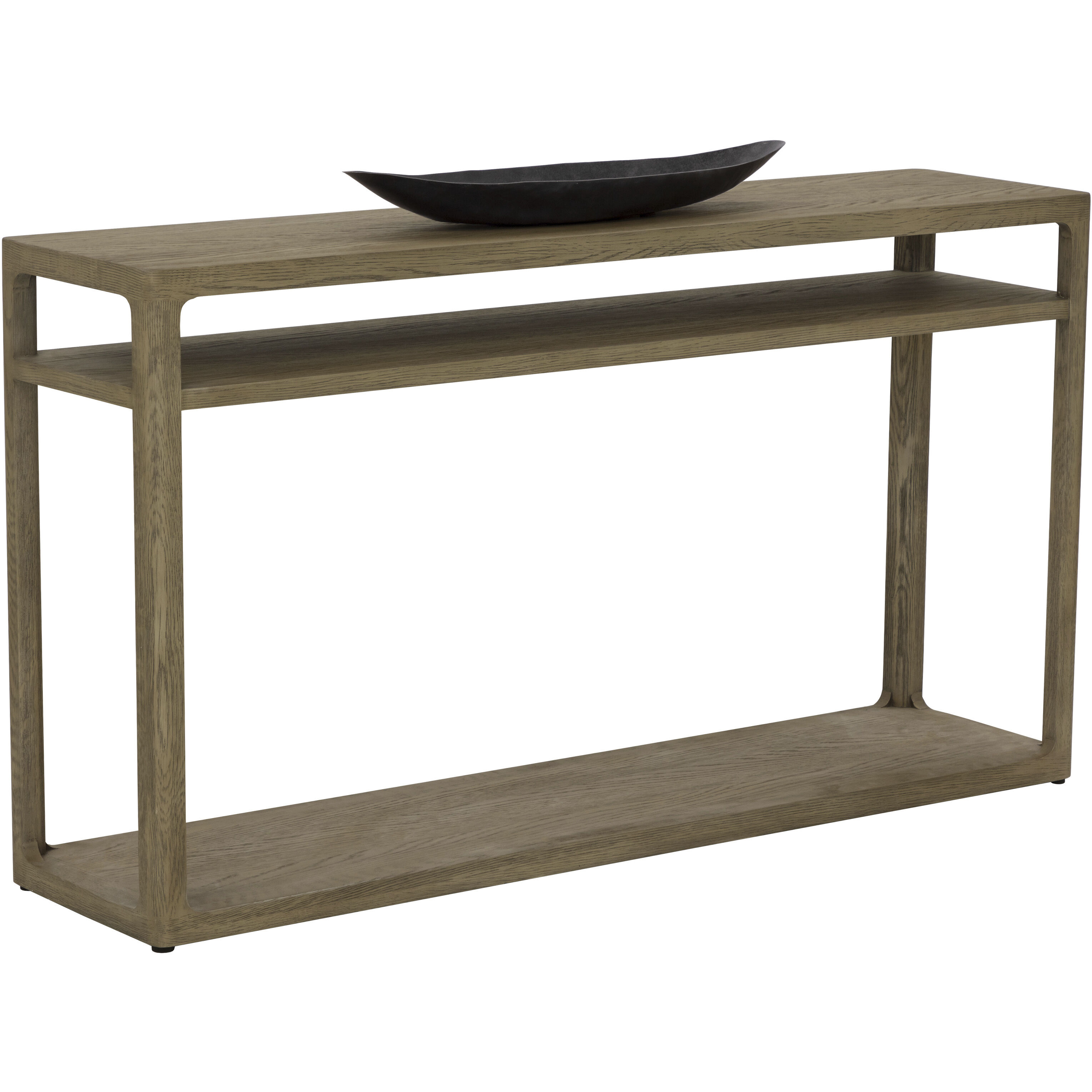 Doncaster 55 X 13.75 inch Smoke Grey Console Table